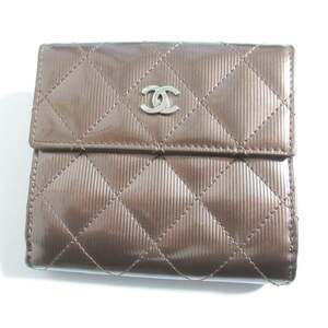 CHANEL Authentic Leather Wallet